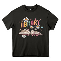 Asphalt library kid Heavy Core Tee - MaliasSmallBusiness