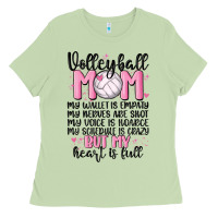 Matcha volleyball mom Ladies Tee - MaliasSmallBusiness