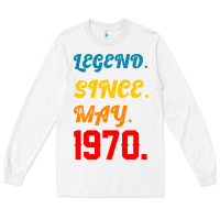 White Legend Since May 1970 Long Sleeve Tee - Bettercallsaul