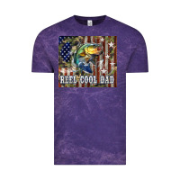 Cloud Purple 4th of July Western Reel Cool Dad Bass Vintage Tee - LillyAllenDesigns