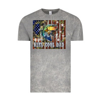 4th Of July Western Reel Cool Dad Bass Vintage Tee | Teevron
