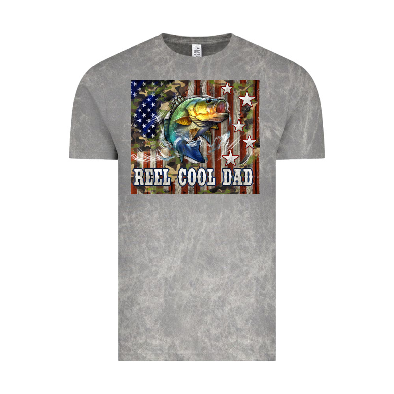 4th Of July Western Reel Cool Dad Bass Vintage Tee by LillyAllenDesigns | Teevron