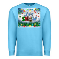 Ocean Blue let it snow tumbler Premium Sweatshirt - BundleAndBundleShop