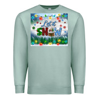 Seafoam let it snow tumbler Premium Sweatshirt - BundleAndBundleShop