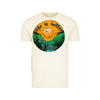 Vintage Arctic life is better at the river Vintage Tee - JahusDesignShop