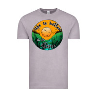 Vintage Zinc life is better at the river Vintage Tee - JahusDesignShop