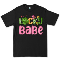 Black lucky babe st patrick s day Premium Tee - MaliasSmallBusiness