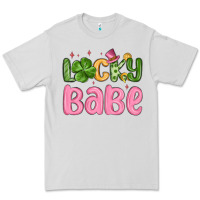 Dove Grey lucky babe st patrick s day Premium Tee - MaliasSmallBusiness