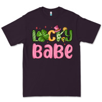 Plum lucky babe st patrick s day Premium Tee - MaliasSmallBusiness
