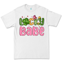 White lucky babe st patrick s day Premium Tee - MaliasSmallBusiness