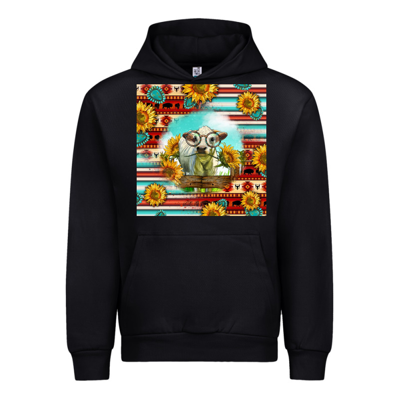 Charolais Calf Gemstone Urban Hoodie by LillyAllenDesigns | Teevron