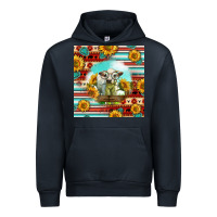 Navy Charolais Calf Gemstone Urban Hoodie - LillyAllenDesigns