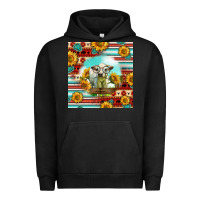 Pigment Black Charolais Calf Gemstone Urban Hoodie - LillyAllenDesigns