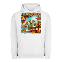 Pigment Lunar Rock Charolais Calf Gemstone Urban Hoodie - LillyAllenDesigns