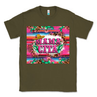 Army Green mama cita cactus serape Classic Tee - LillyAllenDesigns