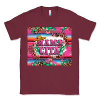 Burgundy mama cita cactus serape Classic Tee - LillyAllenDesigns