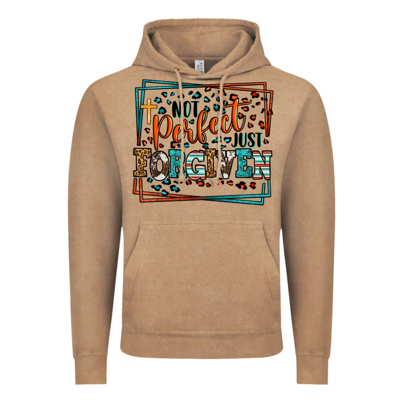 Not Perfect Just Forgiven Vintage Hoodie by LillyAllenDesigns | Teevron