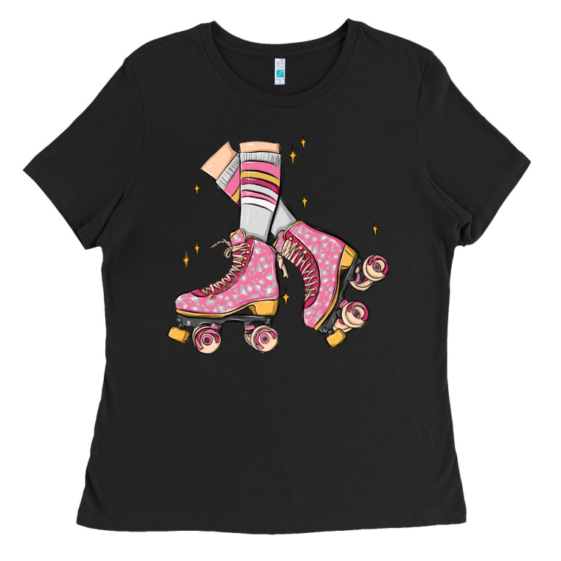 Skate Ladies Tee by MaliasSmallBusiness | Teevron