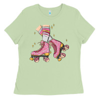 Matcha skate Ladies Tee - MaliasSmallBusiness