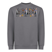 Storm gothic girl and colorful girl Heavyweight Sweatshirt - TumblerDesignByShophia