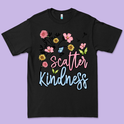 Scatter Kindness Premium Tee Designed By Maliassmallbusiness