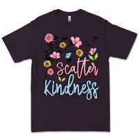 Plum scatter kindness Premium Tee - MaliasSmallBusiness