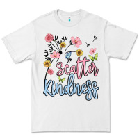 White scatter kindness Premium Tee - MaliasSmallBusiness