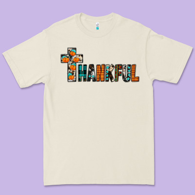 Thankful Premium Tee Designed By Jahusdesignshop