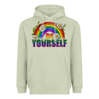 Matcha Be Yourself Pride Lgbtq Heavyweight Hoodie - BundleAndBundleShop