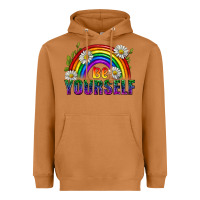 Meerkat Be Yourself Pride Lgbtq Heavyweight Hoodie - BundleAndBundleShop