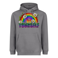 Storm Be Yourself Pride Lgbtq Heavyweight Hoodie - BundleAndBundleShop