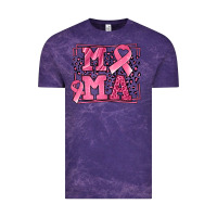 Cloud Purple Breast Cancer Awareness mama ribbon Vintage Tee - LillyAllenDesigns