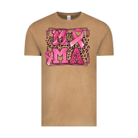 Breast Cancer Awareness Mama Ribbon Vintage Tee | Teevron