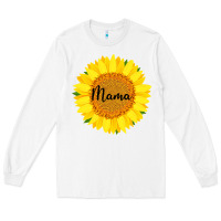 White Sunflower Mama Long Sleeve Tee - Bettercallsaul