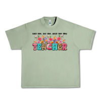 Oil Green teach them love them watch them grow teacher Urban Heavy Tee - Artiststas
