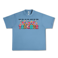 Pebble Blue teach them love them watch them grow teacher Urban Heavy Tee - Artiststas