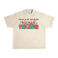 Sandshell teach them love them watch them grow teacher Urban Heavy Tee - Artiststas