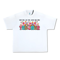 White teach them love them watch them grow teacher Urban Heavy Tee - Artiststas