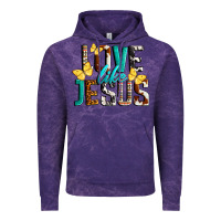 Cloud Purple Love Like Jesus Vintage Hoodie - LillyAllenDesigns