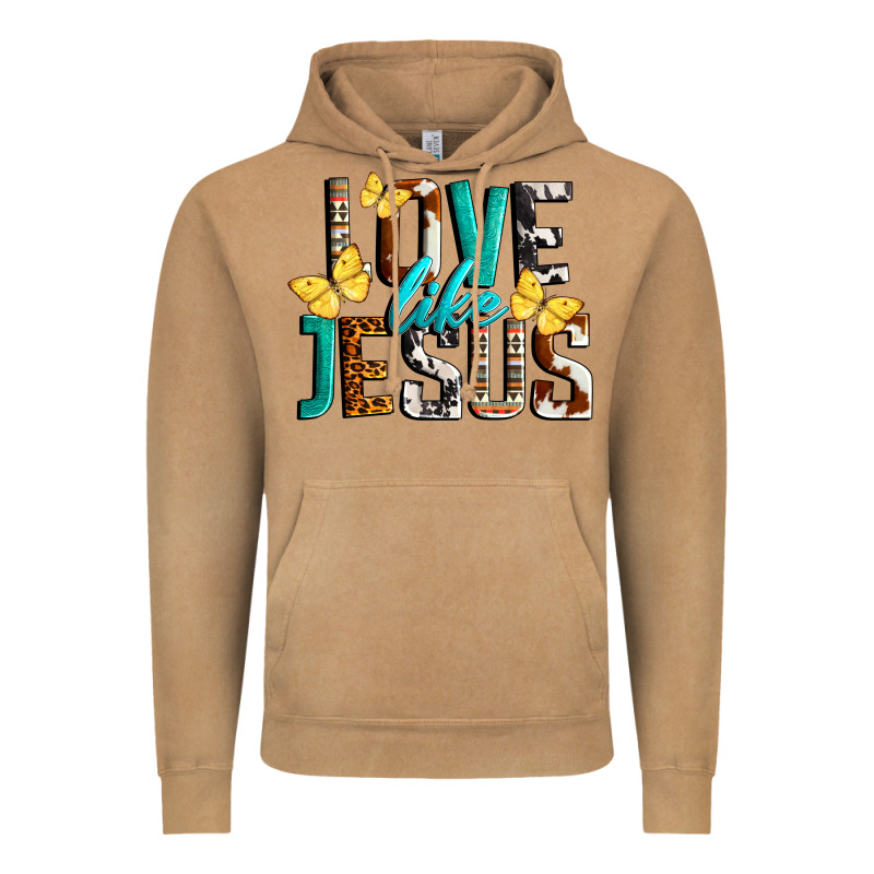 Love Like Jesus Vintage Hoodie by LillyAllenDesigns | Teevron