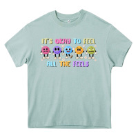 It's Okay To Feel All The Feels Heavy Core Tee | Teevron