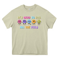Mossy it's okay to feel all the feels Heavy Core Tee - MaliasSmallBusiness