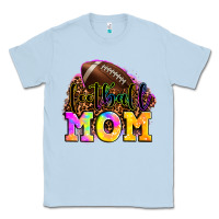 Dusty Blue football mom Classic Tee - LillyAllenDesigns