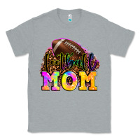 Heather Grey football mom Classic Tee - LillyAllenDesigns