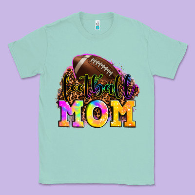 Football Mom Classic Tee Designed By Lillyallendesigns