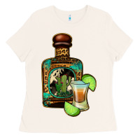 Bone tequila bottle Ladies Tee - Jasminsmagicworld