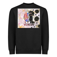 Black gothic girl and colorful girl best friends with ro Heavyweight Sweatshirt - TumblerDesignByShophia