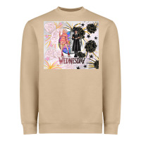 Mushroom gothic girl and colorful girl best friends with ro Heavyweight Sweatshirt - TumblerDesignByShophia