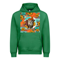 Emerald Hereford Bull Urban Hoodie - LillyAllenDesigns