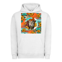 Pigment Lunar Rock Hereford Bull Urban Hoodie - LillyAllenDesigns